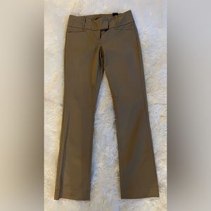 The Limited Exact Stretch Modern Bootcut Tan Brown Trousers Size 4 Regular